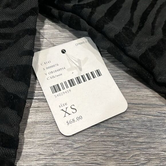 Free People NET Zebra Black Mesh bodysuit - xs ($68) - Picture 9 of 12